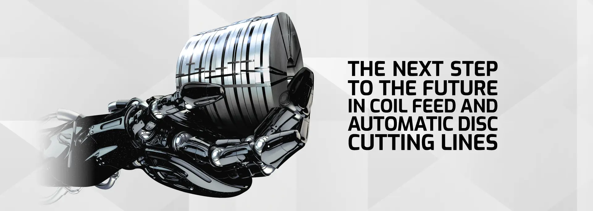 mano robotica che sostiene coil